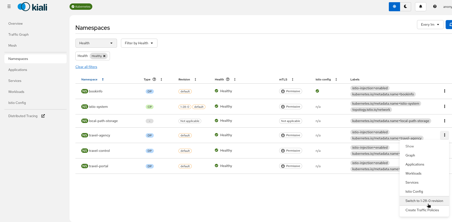 Canary upgrade action Canary upgrade action