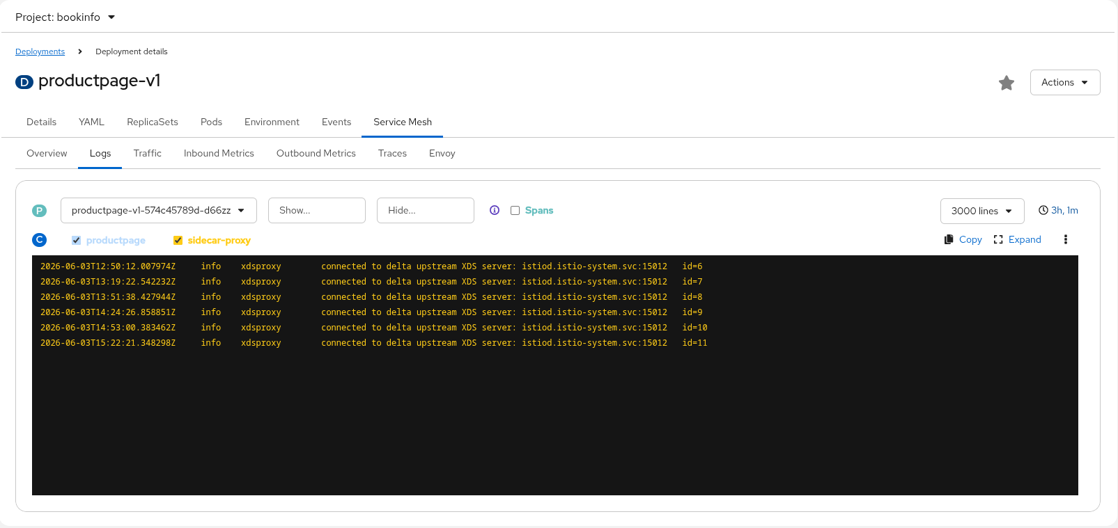 Workload: Logs