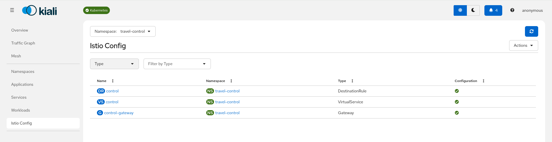 Istio Config Istio Config