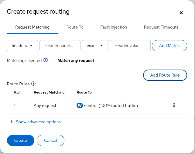 Routing Rule Routing Rule