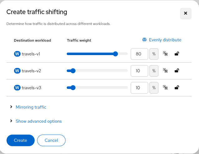 Split Traffic Split Traffic