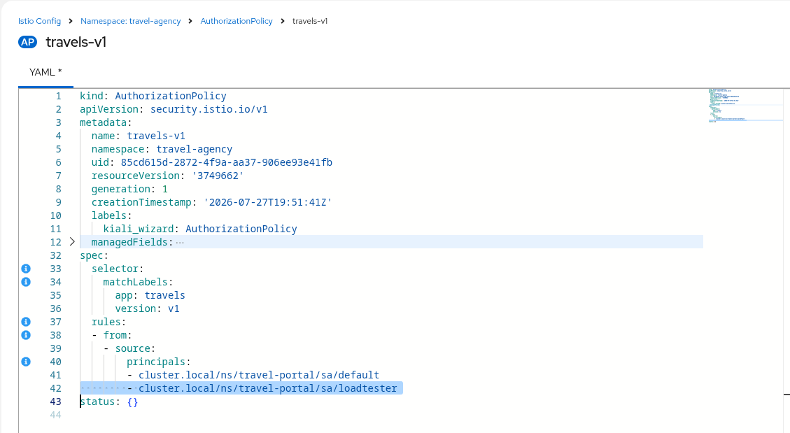 AuthorizationPolicy Edit AuthorizationPolicy Edit